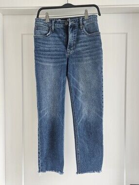 Kut from the Kloth - Rachael High Rise Raw Edge Mom Jean Sz 2 (26)